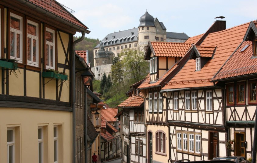 Schloss Stolberg, Südharz, Germany